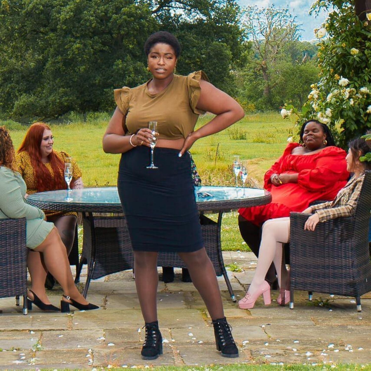 Collants transparents 30 deniers - Praline