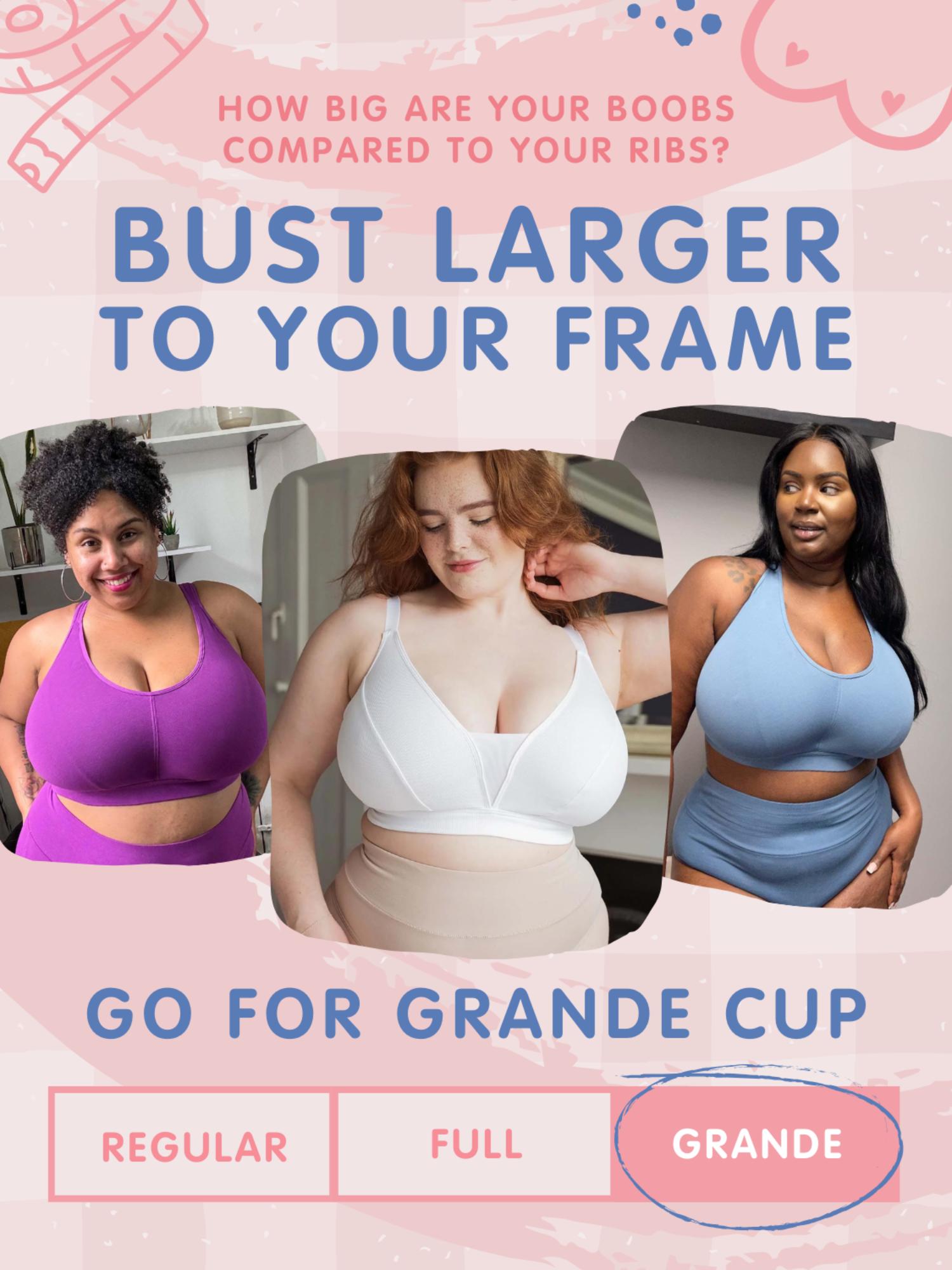 Comfort Cotton Bra - Grape Escape