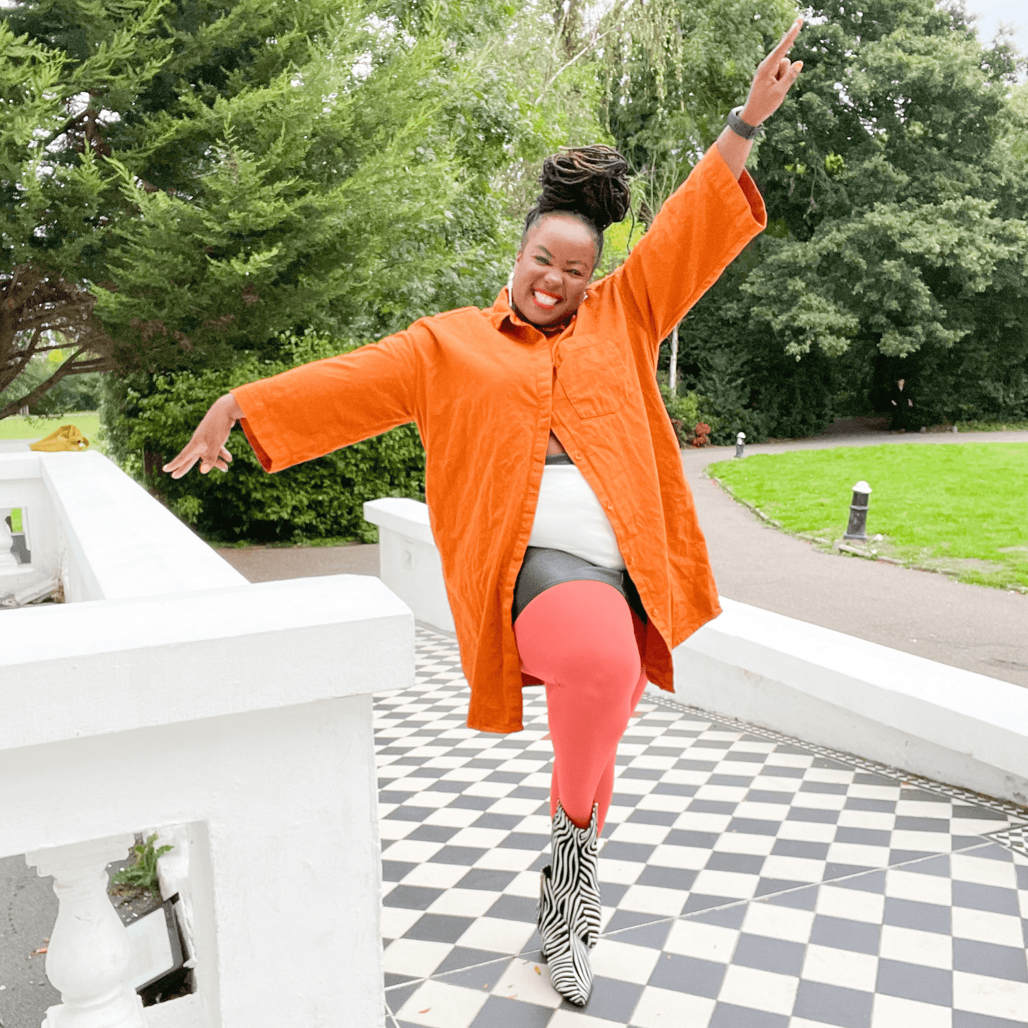 80 Denier Tights - Peach Party - Snag