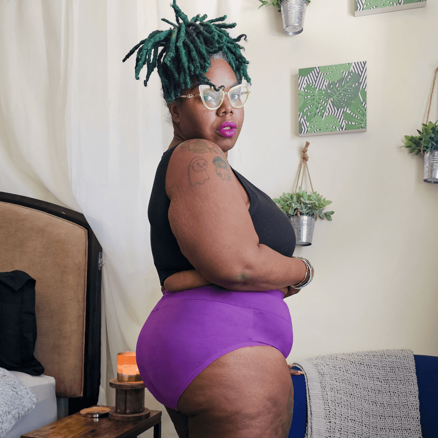 Braguitas de algodón orgánico - Grape Escape