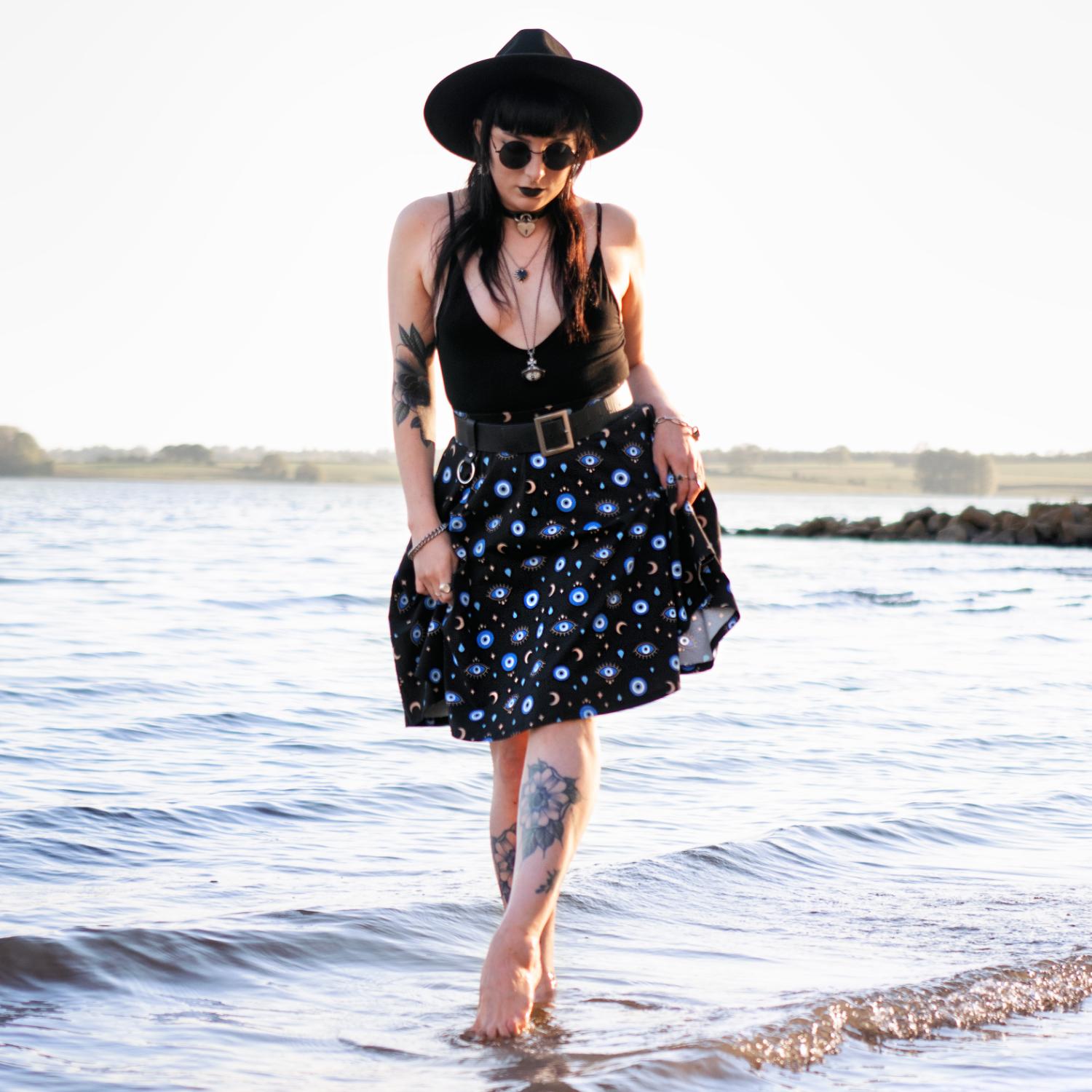 Malocchio Flare Skirt