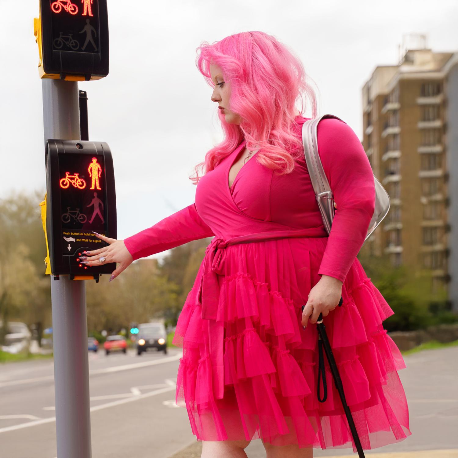 Organic Cotton Wrap Top - Pomegranate