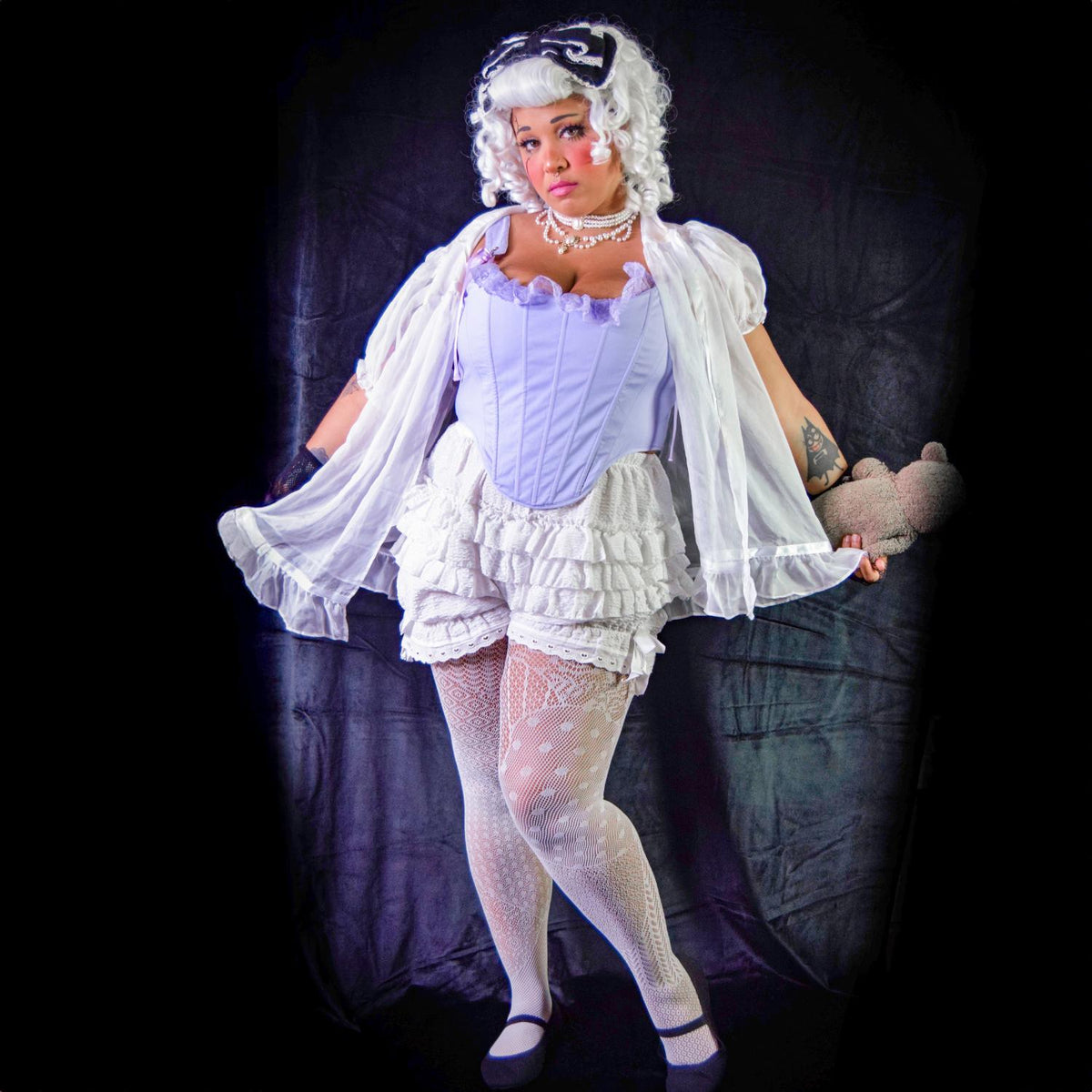 Halloween Tights - In Pieces - Snowball