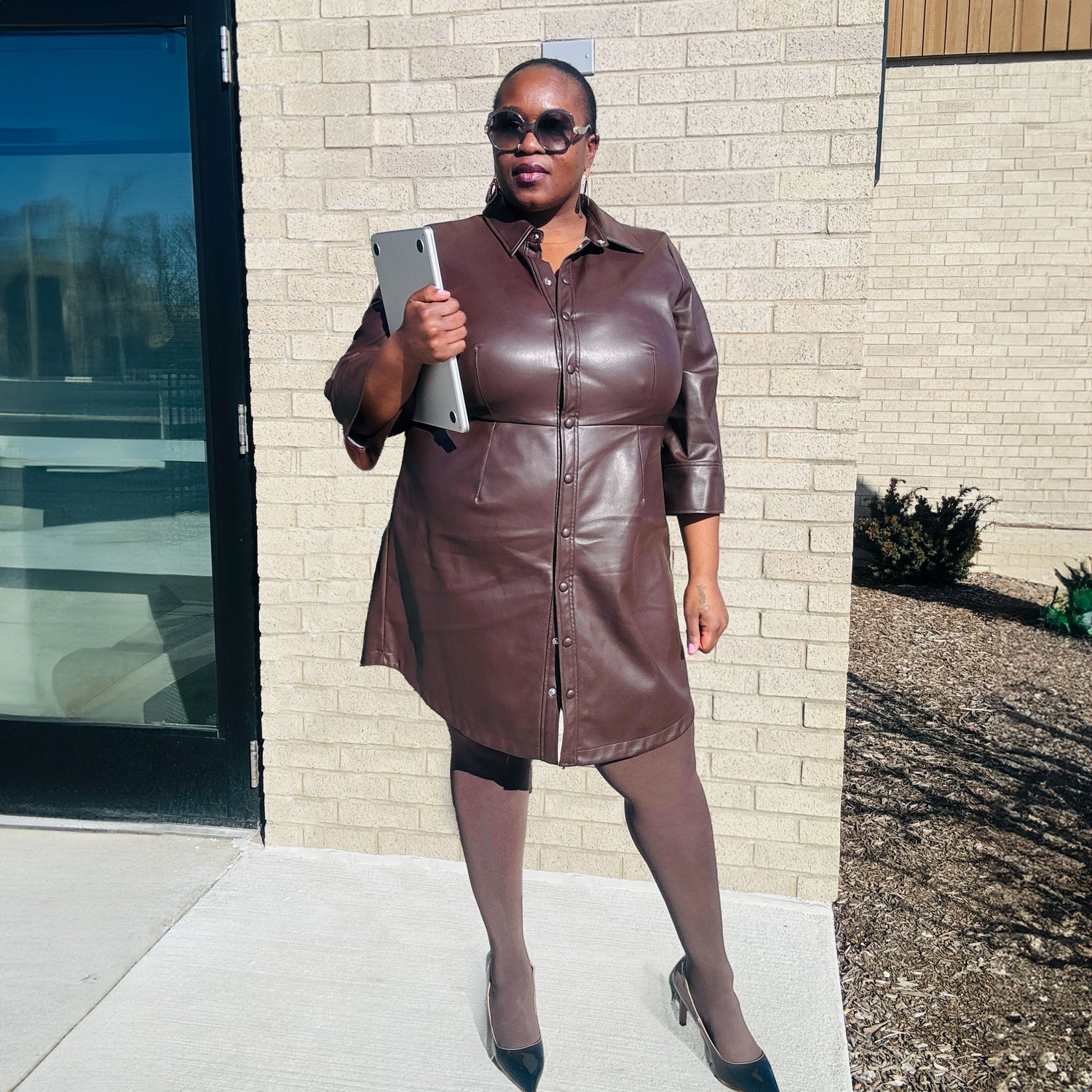 Mallas de compresión ligeras Huggy - Chocolate caliente