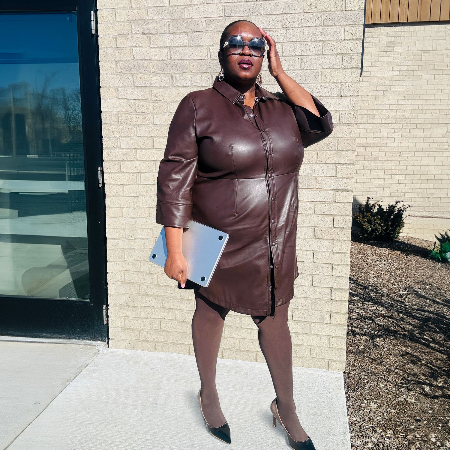 Mallas de compresión ligeras Huggy - Chocolate caliente