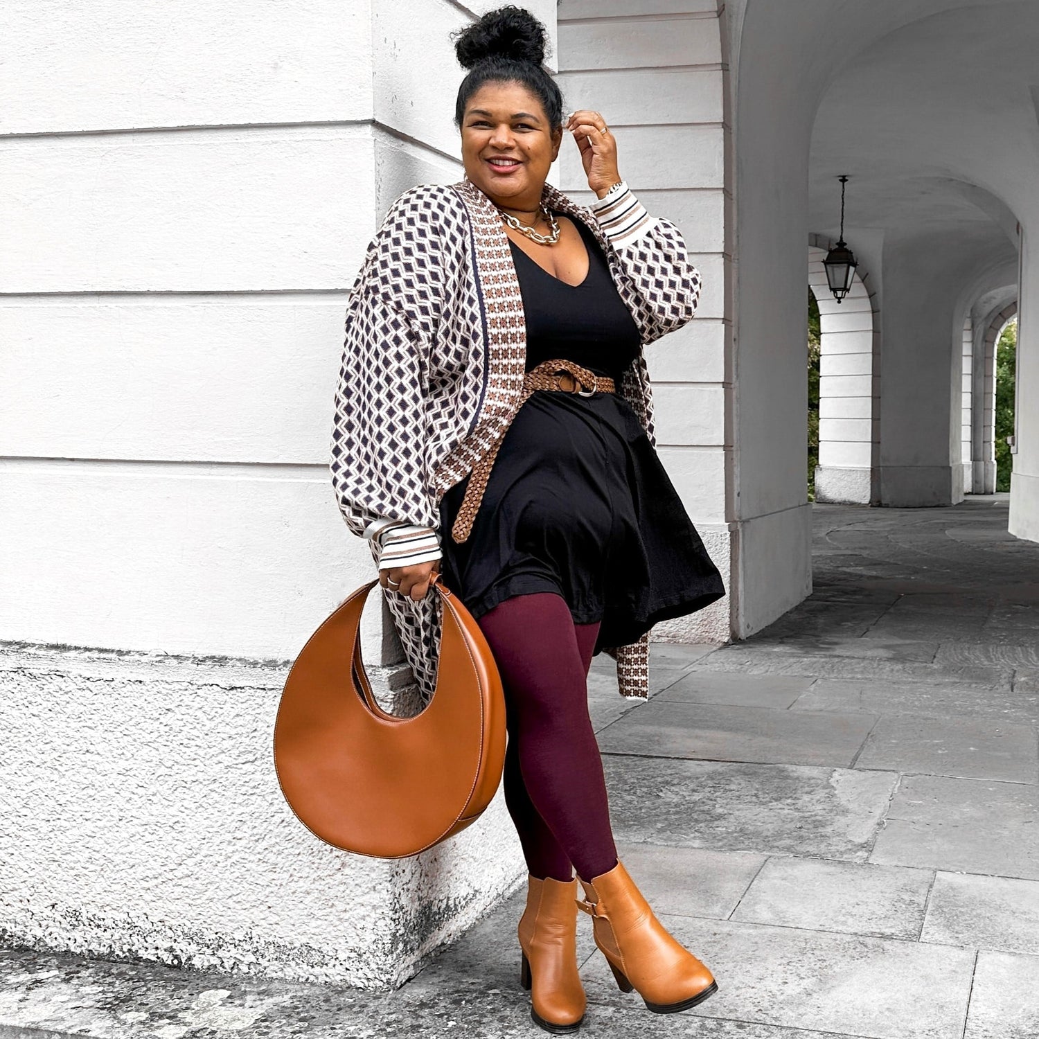 Collants en laine mérinos - Red Velvet Cake