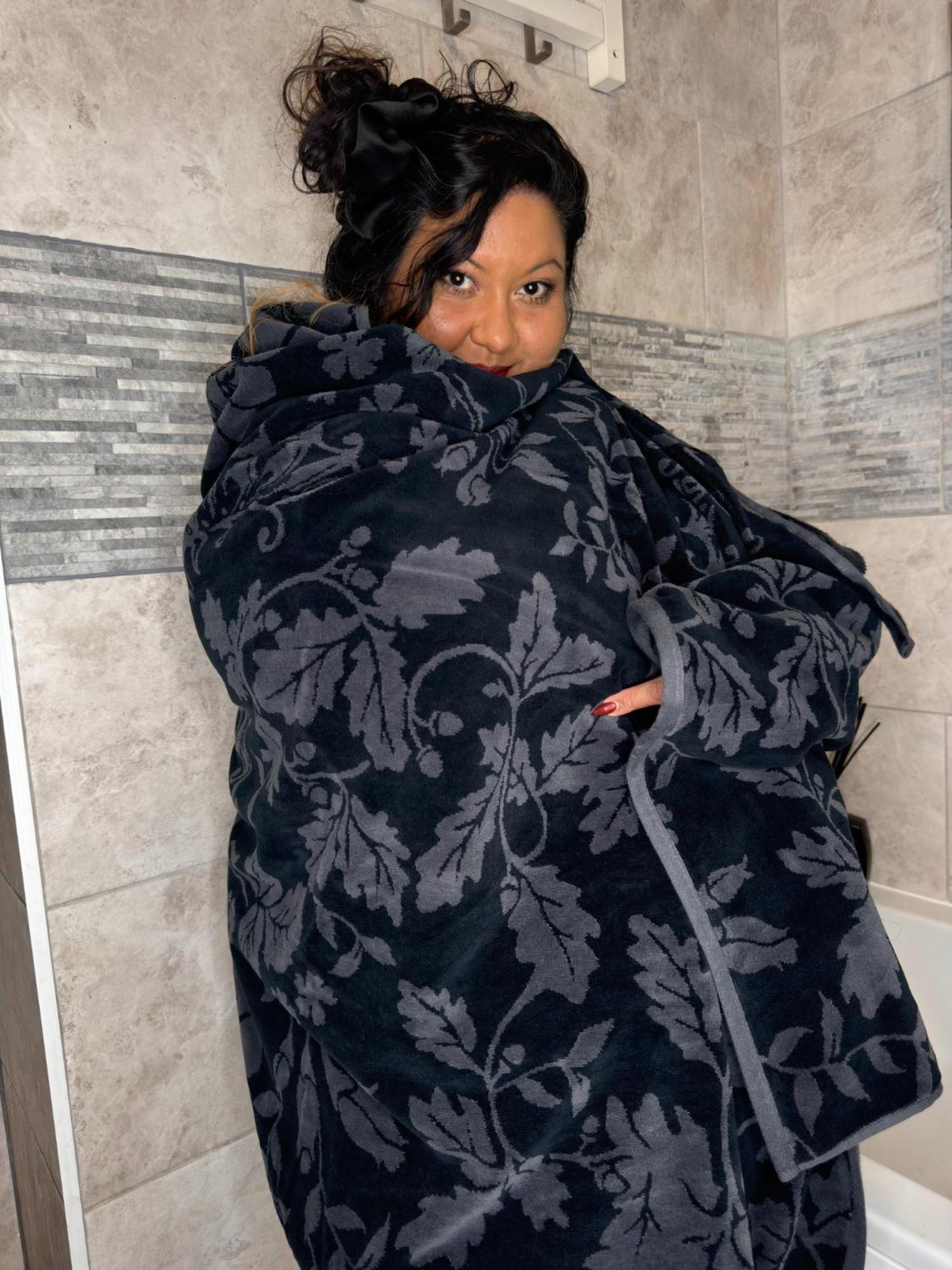 Plushie Towel - Floral Bats