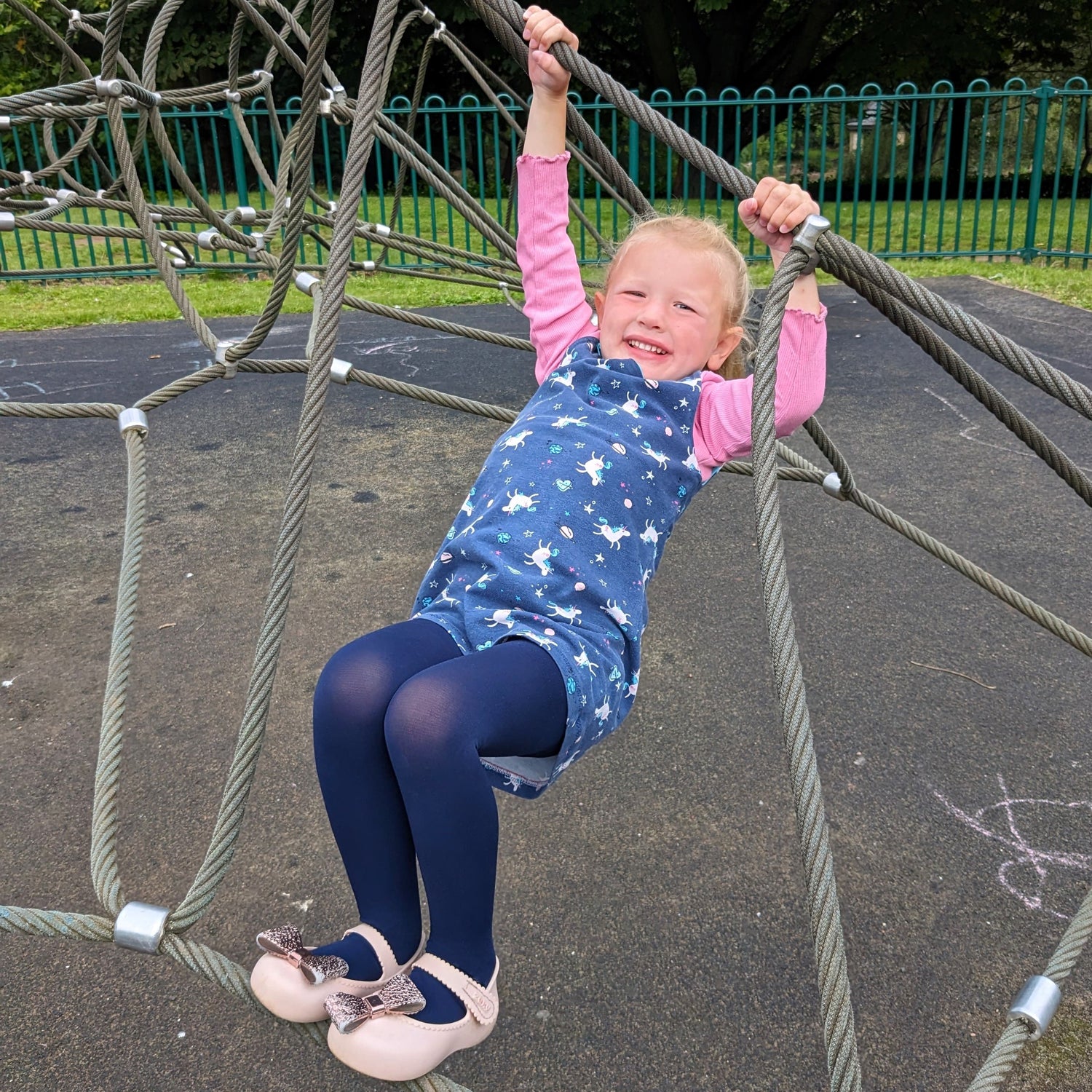 Collants pour enfants - Bleu marine