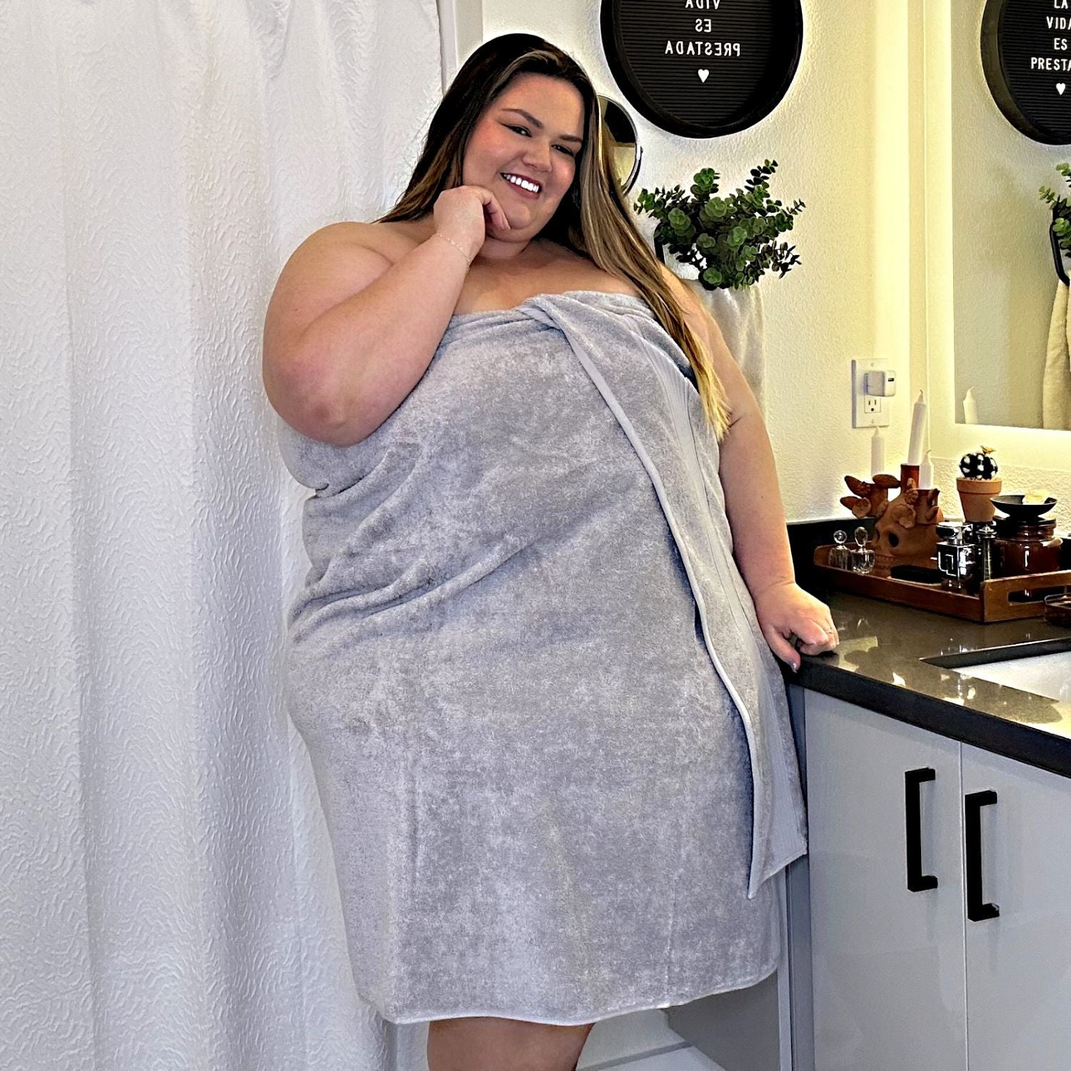 Big Softee Towel - Silver