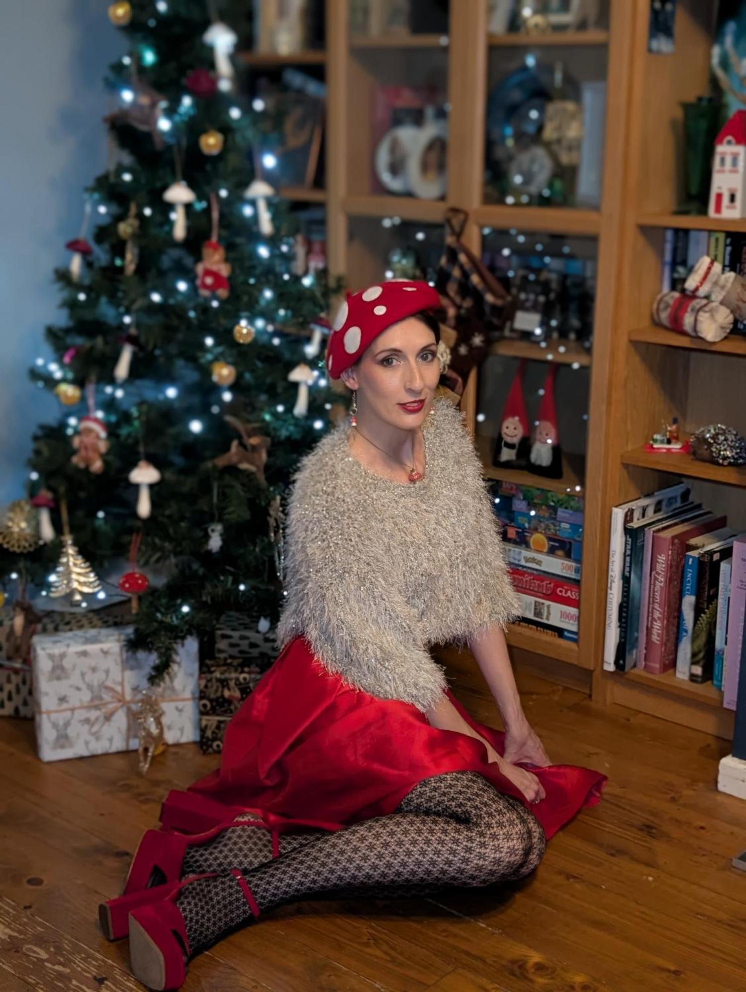 Christmas Fishnets - Winter Lace