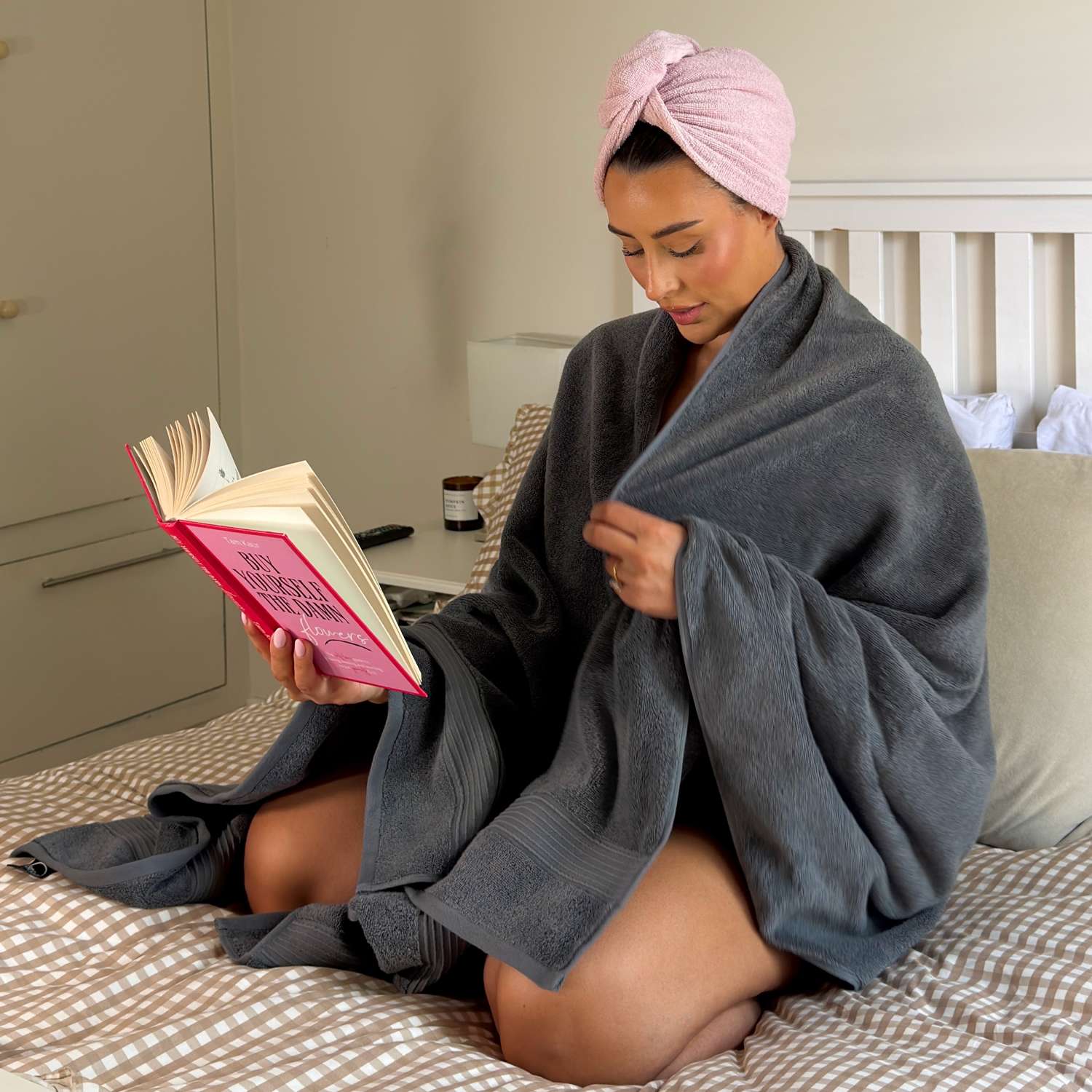 Big Softee Towel - Storm Cloud