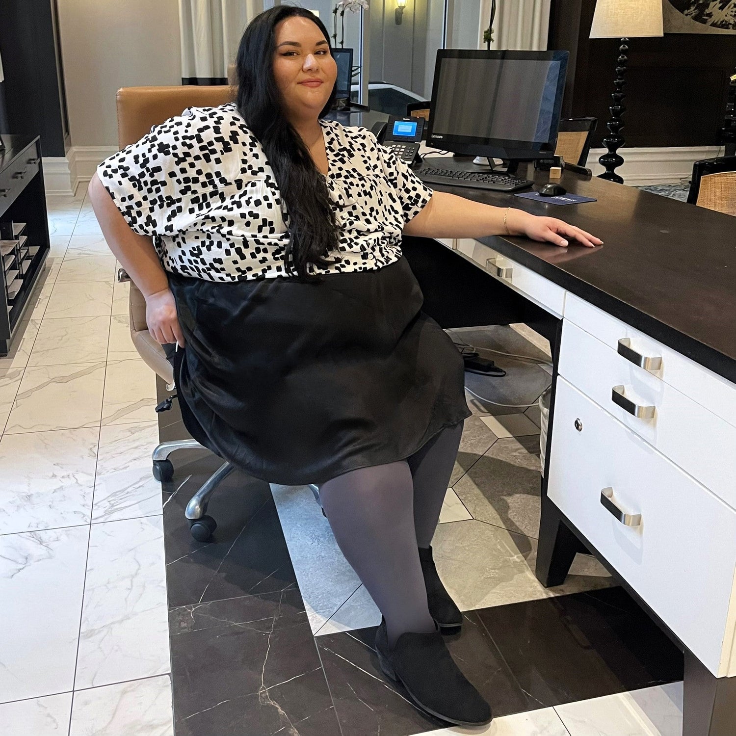 Mallas de compresión ligeras Huggy - Pizarra