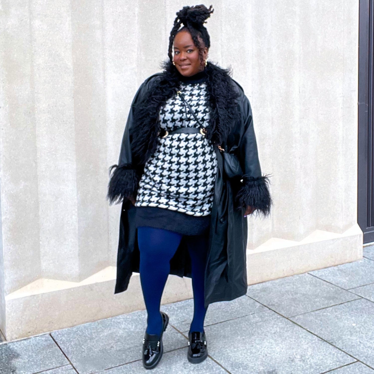 Mallas de compresión ligeras Huggy - Azul marino