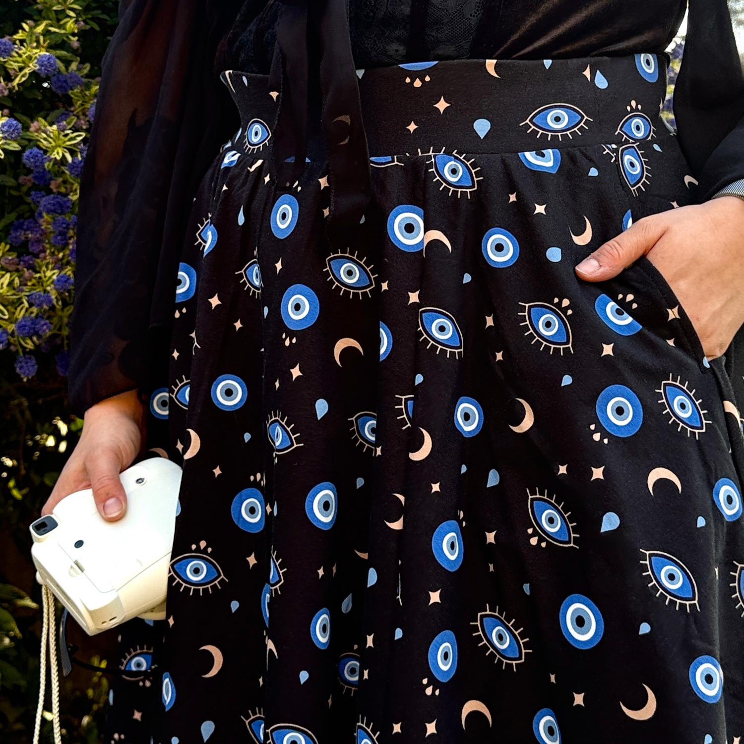 Malocchio Flare Skirt