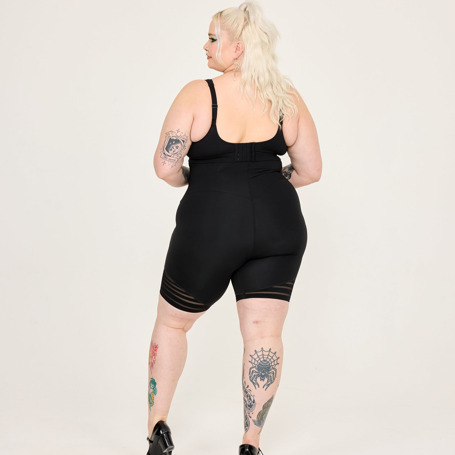 Pantalones cortos de cintura Super Alt Wear - Negro