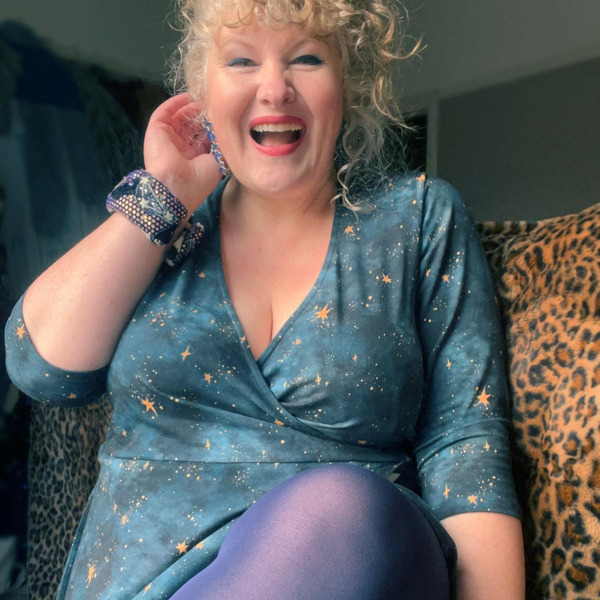 Nebula Wrap Dress