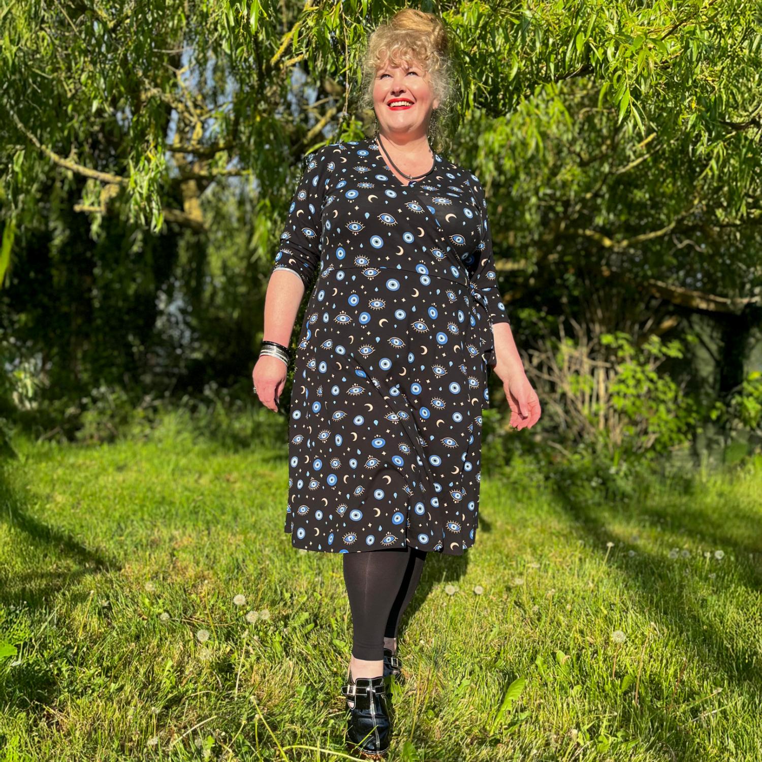 Malocchio Wrap Dress