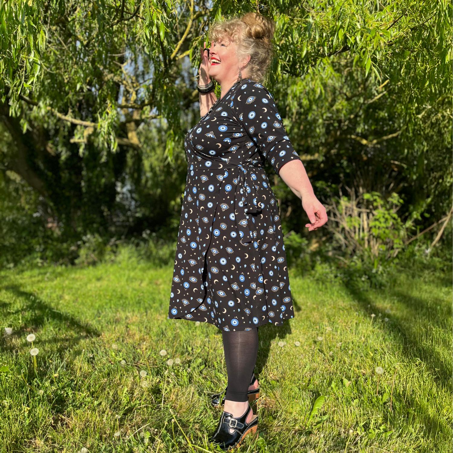 Malocchio Wrap Dress