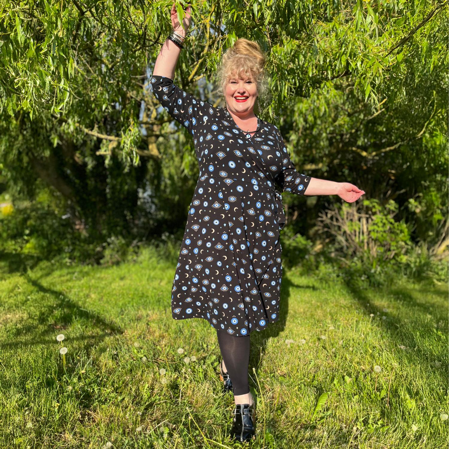 Malocchio Wrap Dress