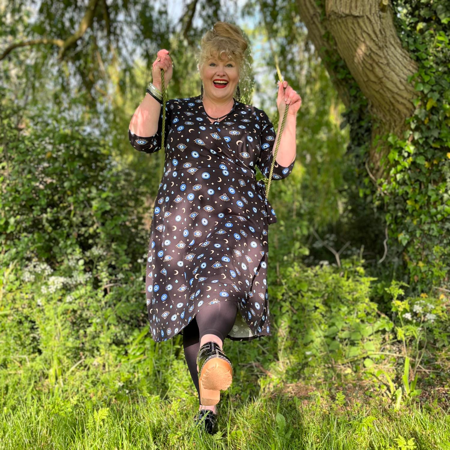 Malocchio Wrap Dress