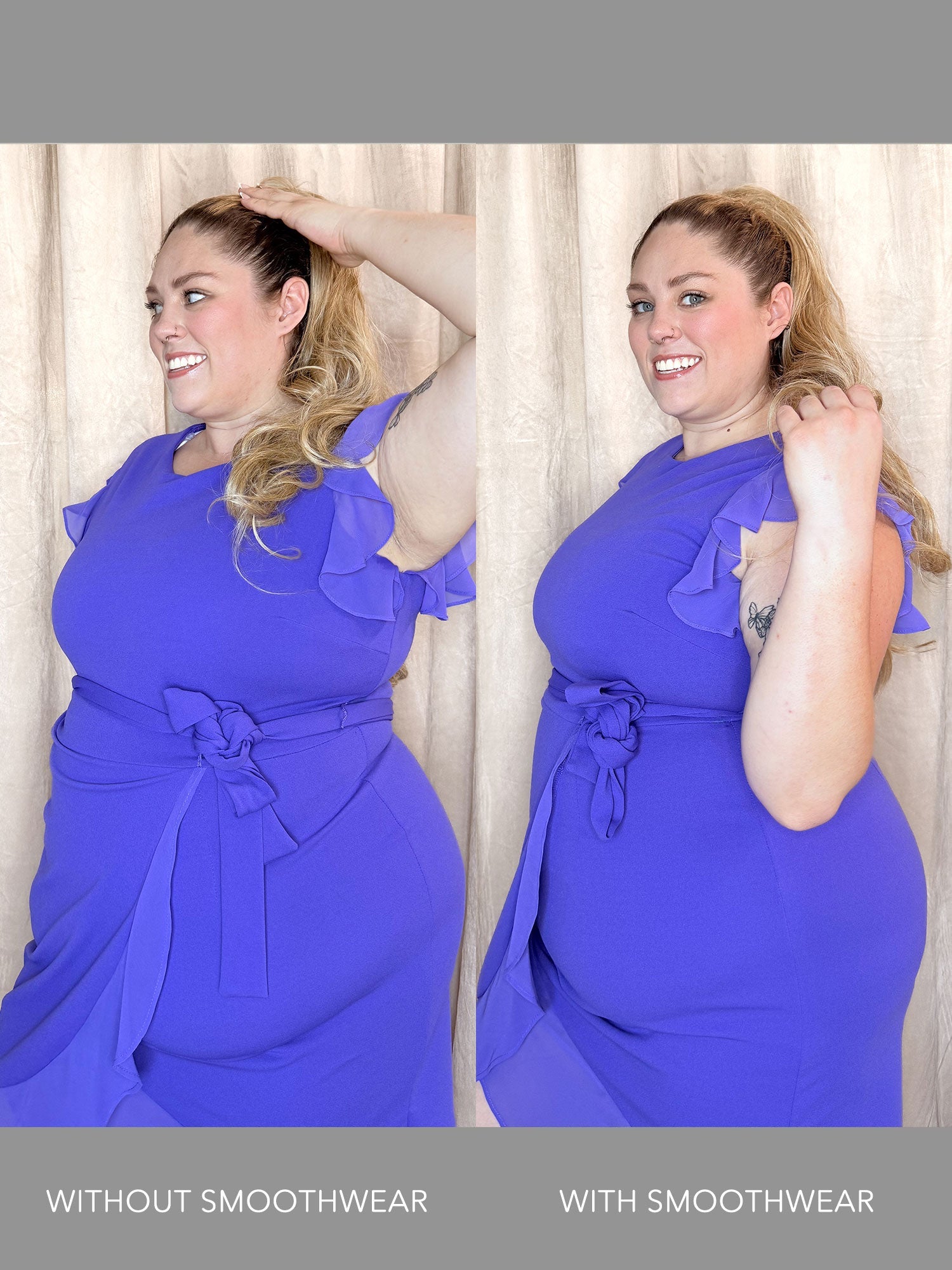 Body ouvert sur la poitrine Smoothwear - Blissful