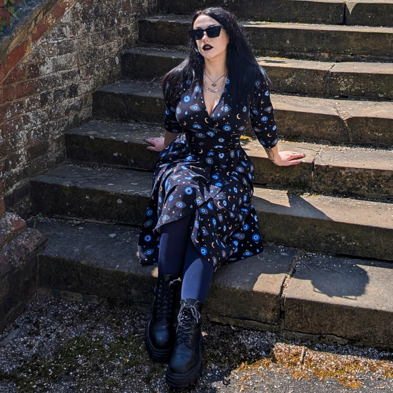 Malocchio Wrap Dress