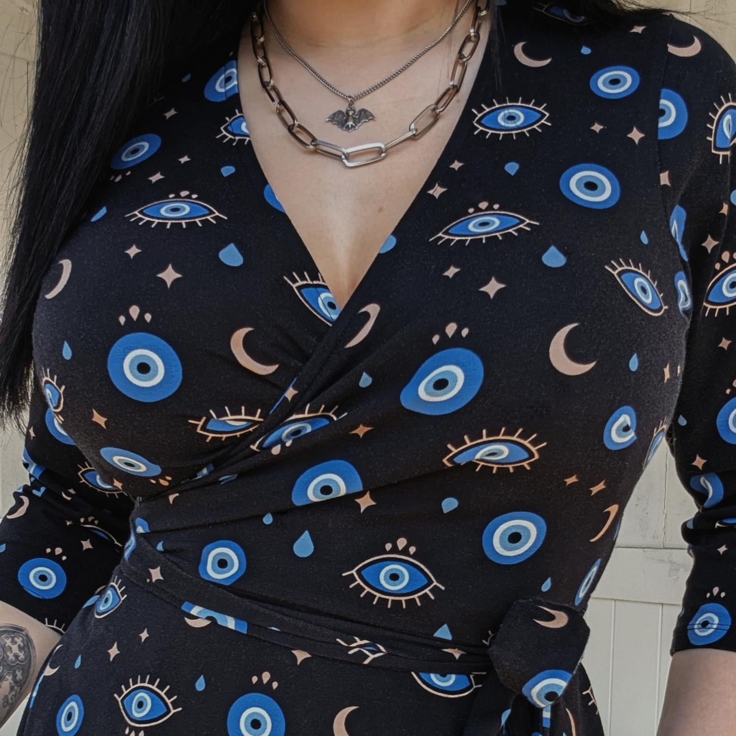 Malocchio Wrap Dress
