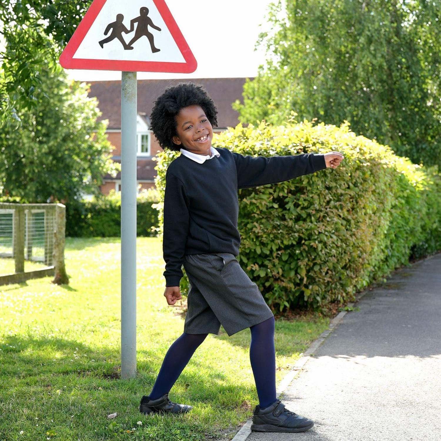 Collants pour enfants - Bleu marine