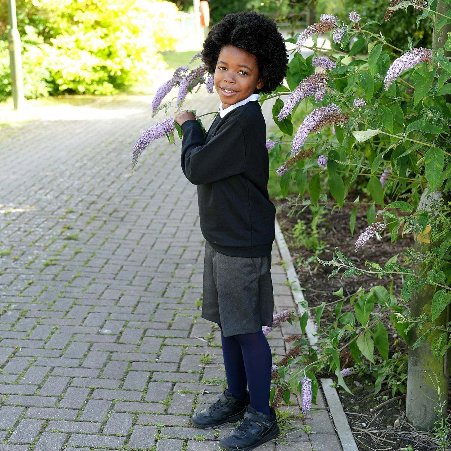 Collants pour enfants - Bleu marine