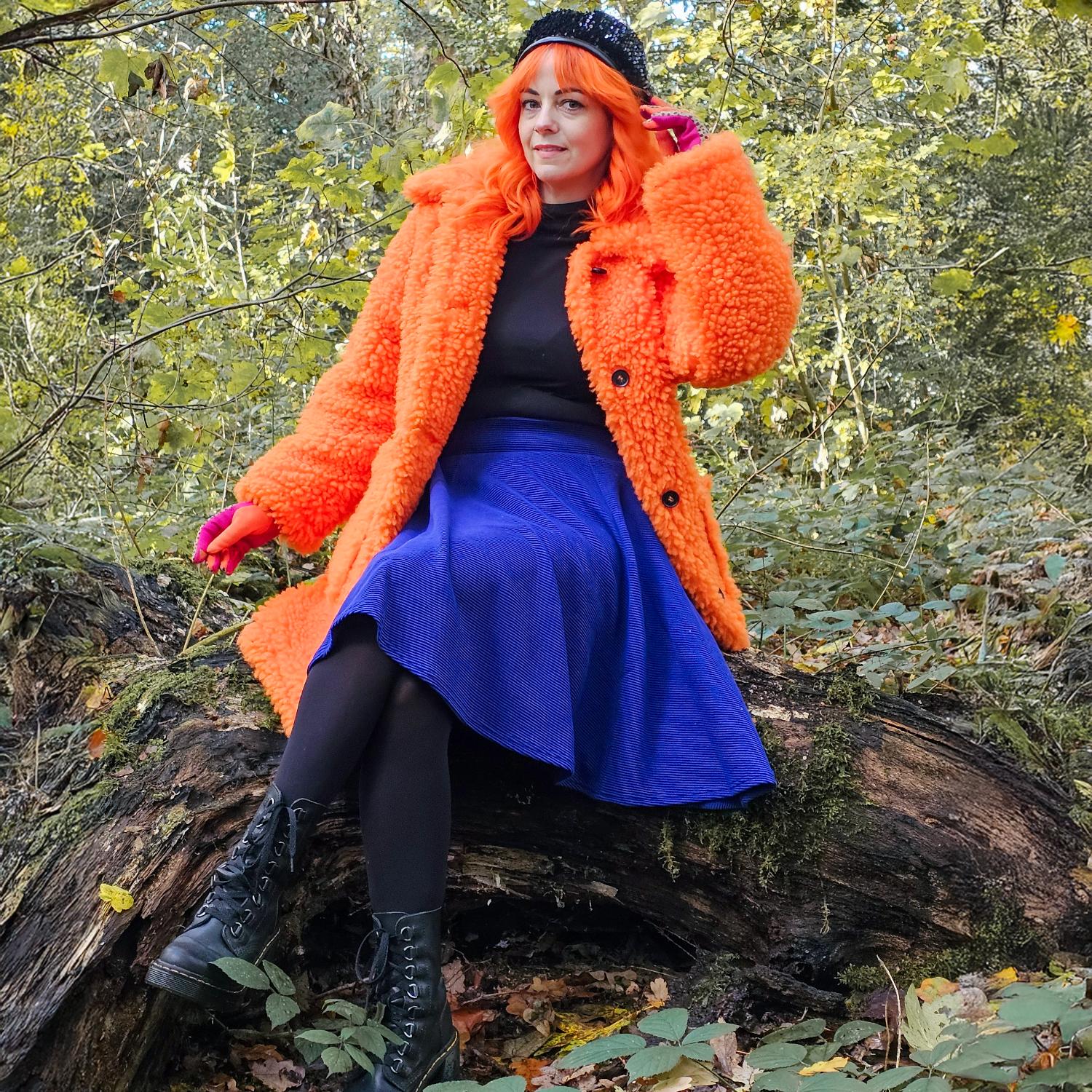 Falda otomana de destellos - Aretha