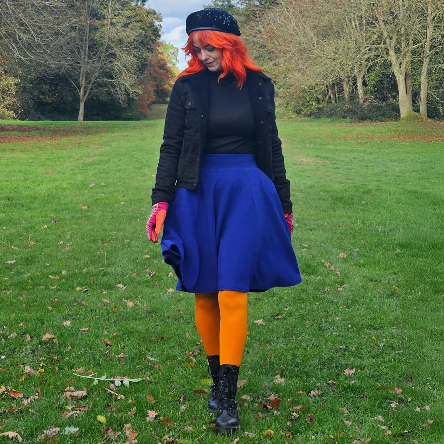 Falda otomana de destellos - Aretha