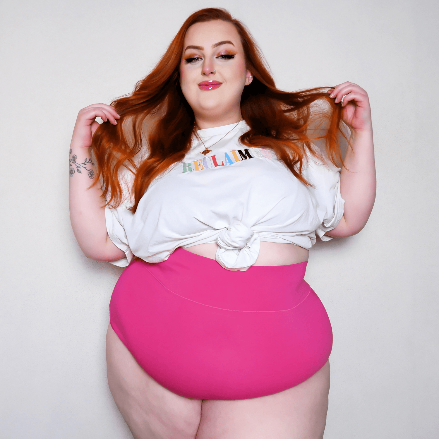 Culotte taille haute en coton bio - Barbara