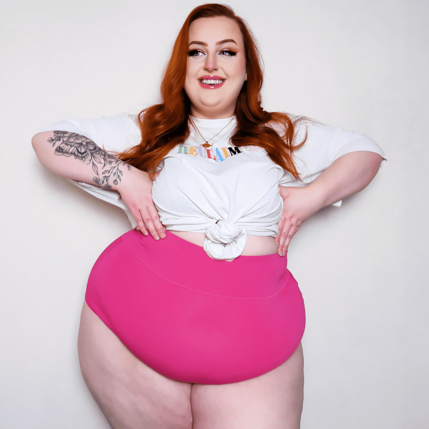 Culotte taille haute en coton bio - Barbara