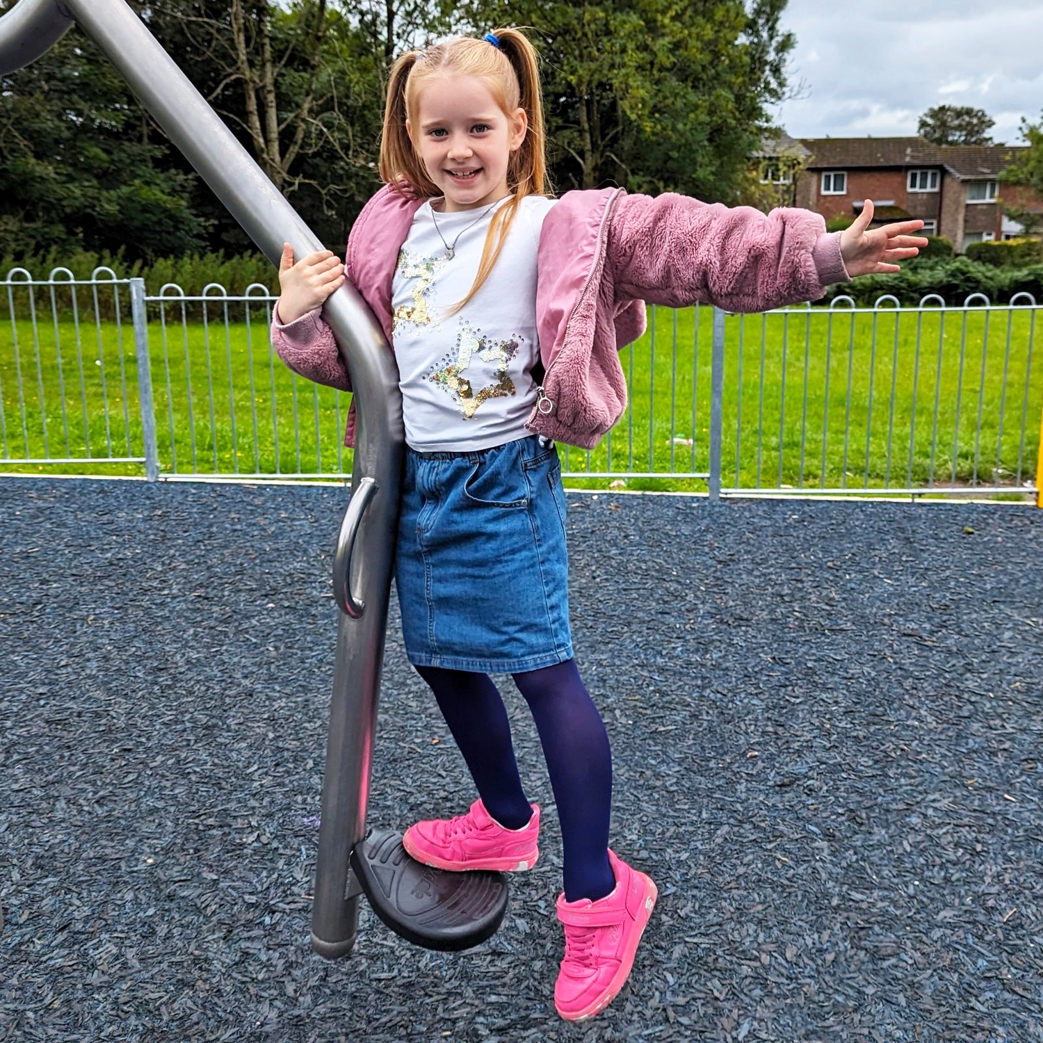 Collants pour enfants - Bleu marine