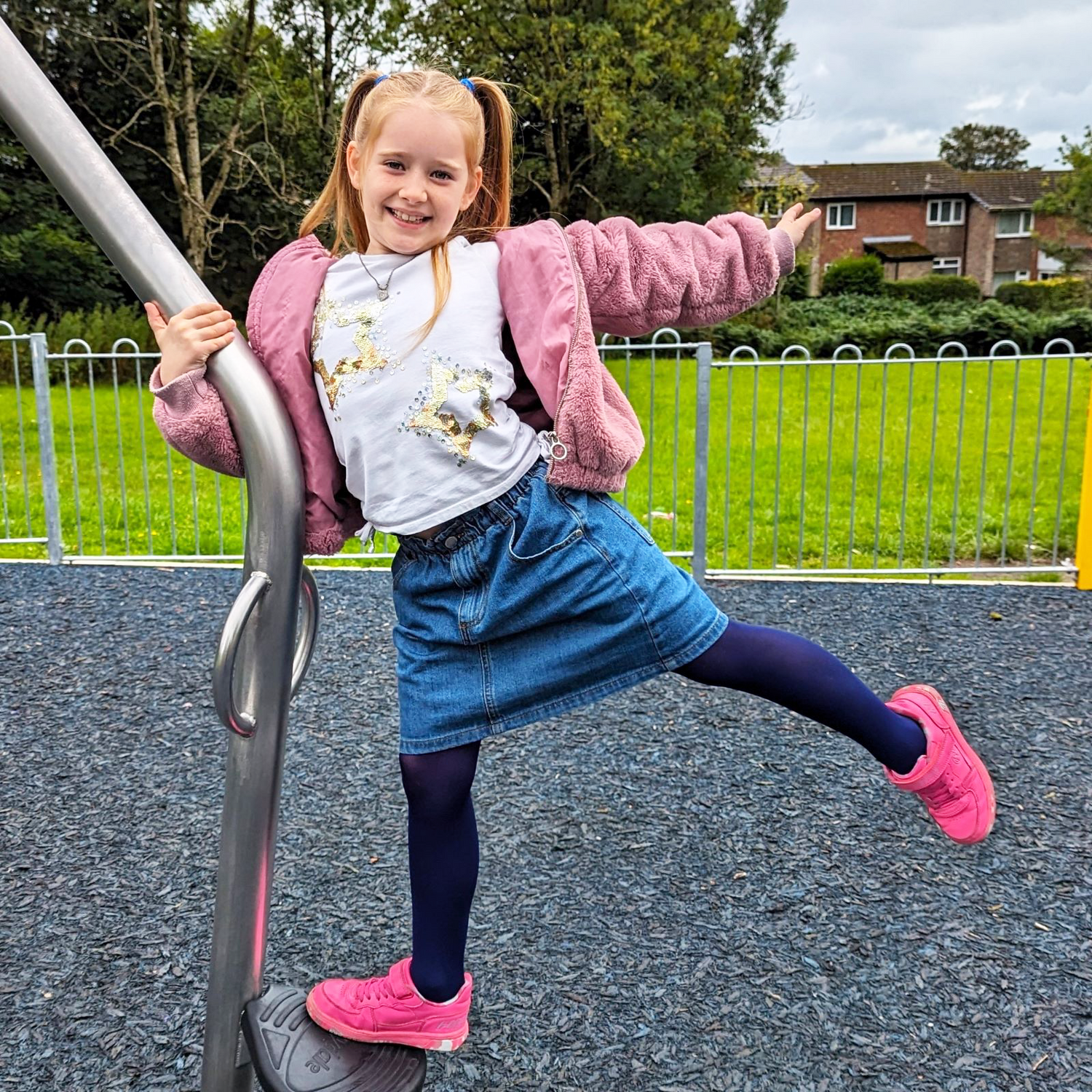 Collants pour enfants - Bleu marine