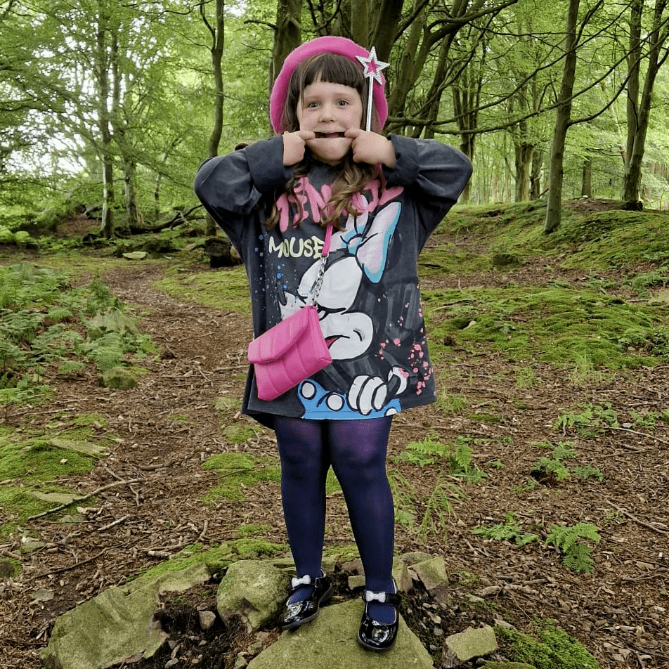 Collants pour enfants - Bleu marine