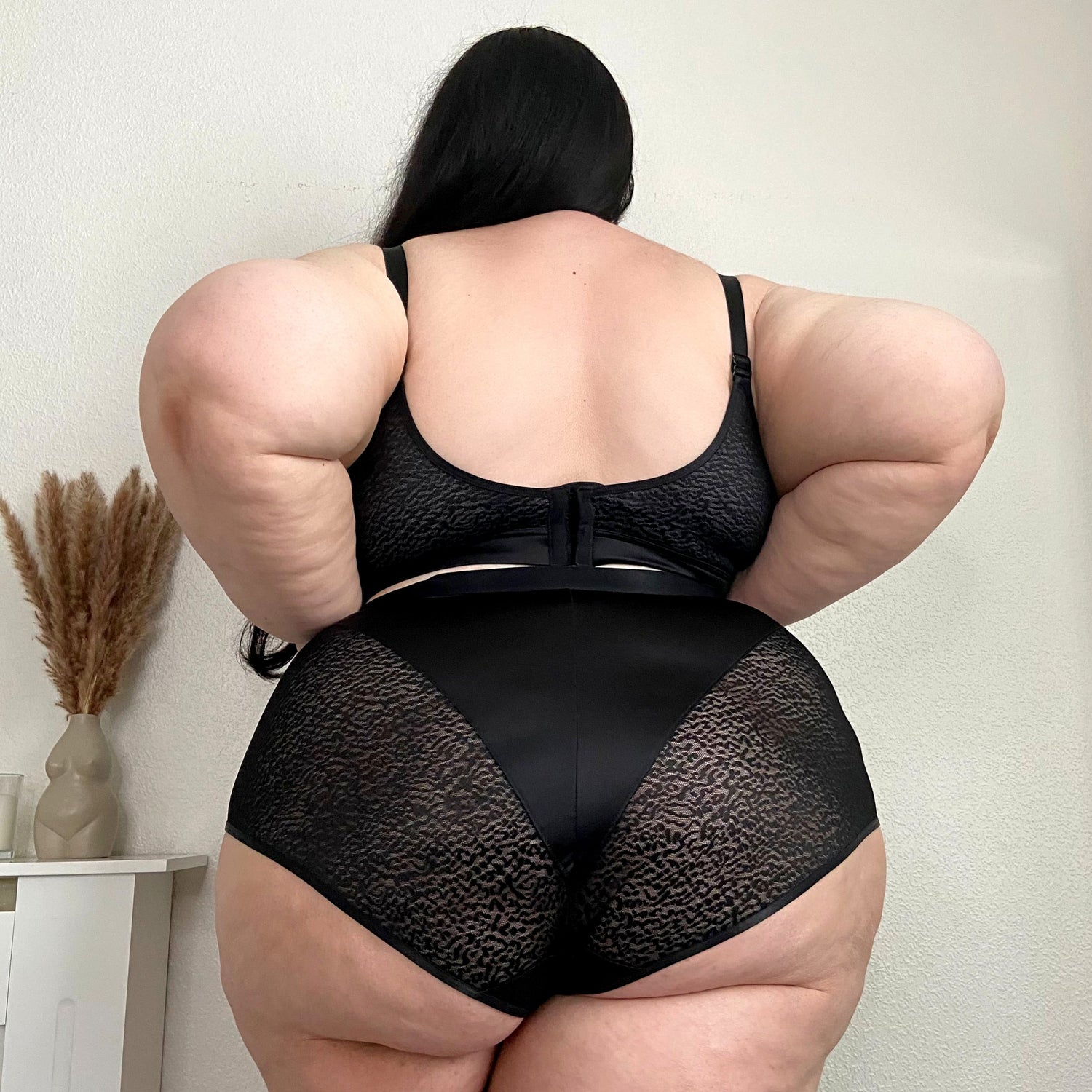 Culotte taille haute en coton biologique - Léopard