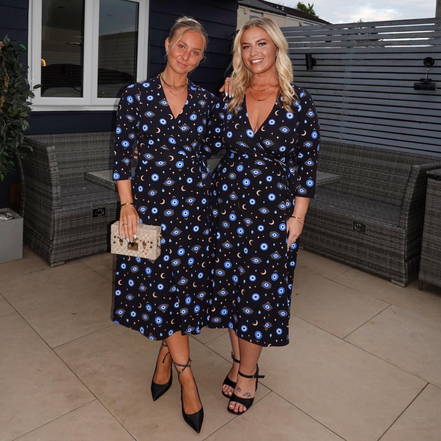 Malocchio Wrap Dress