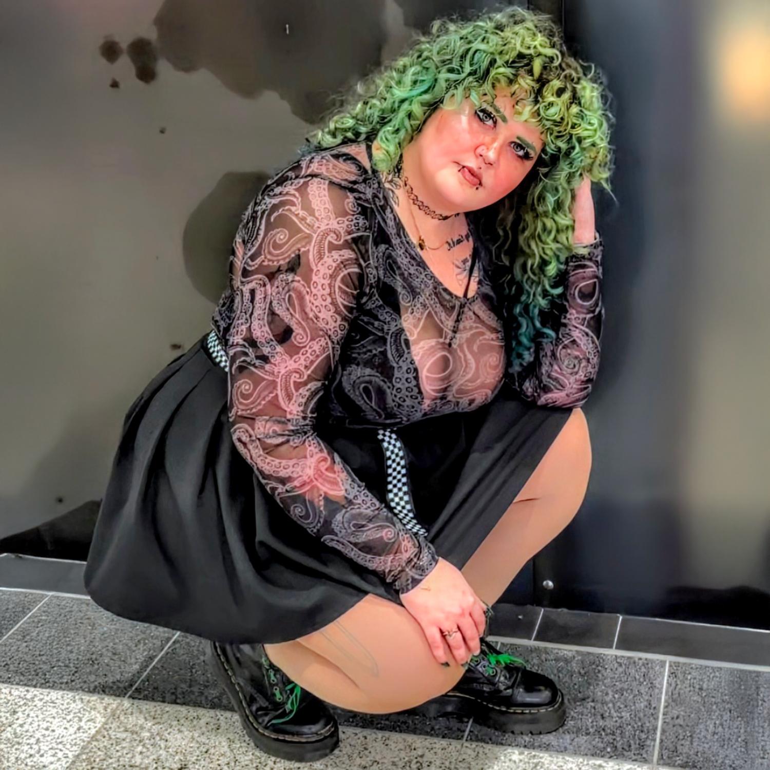 Mesh Top - Kraken's Embrace