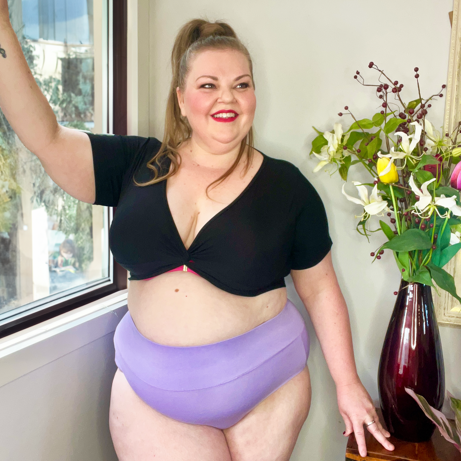 Braguitas de algodón orgánico - Cassis de Violet