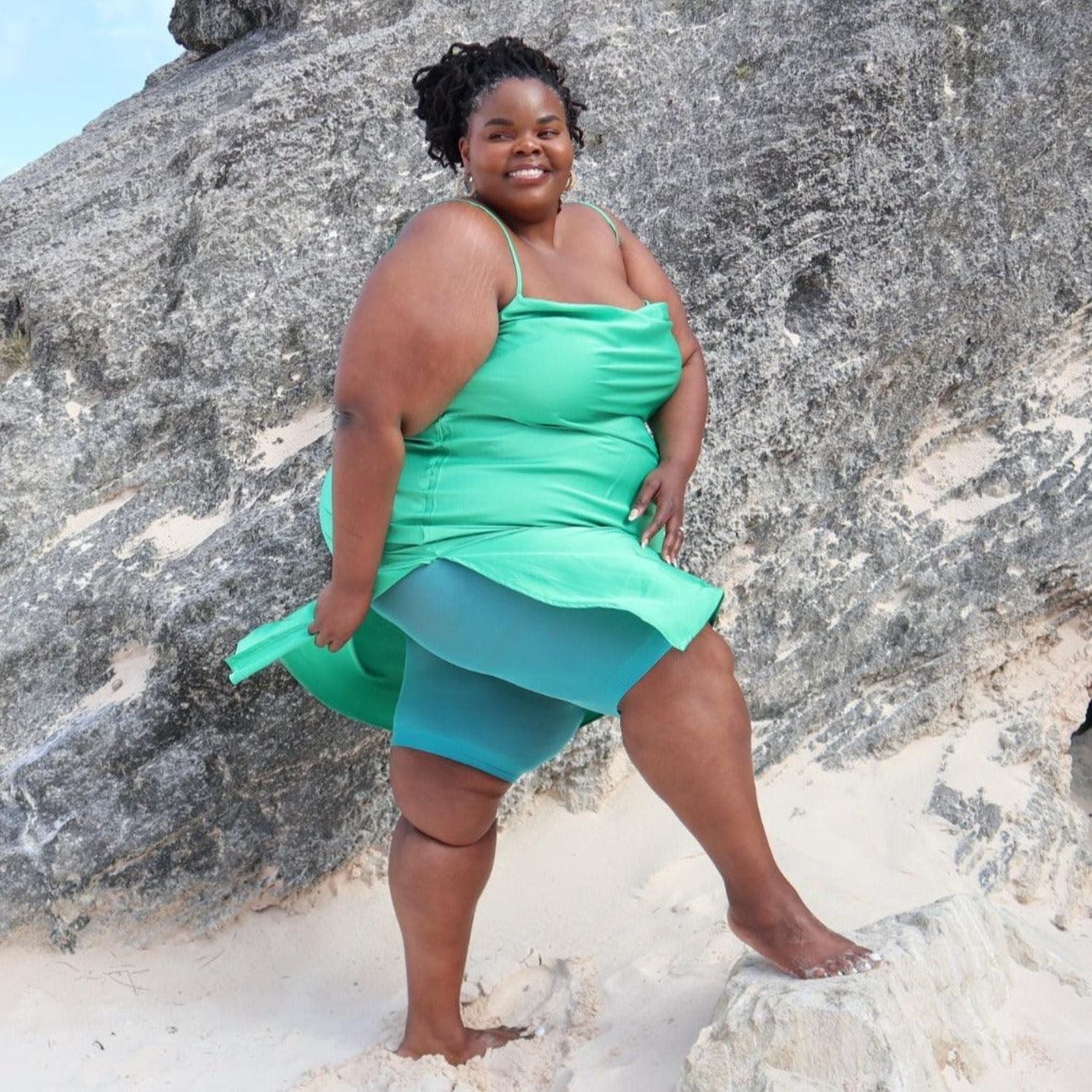 Short Chub Rub Stay Cool - Beach Bum