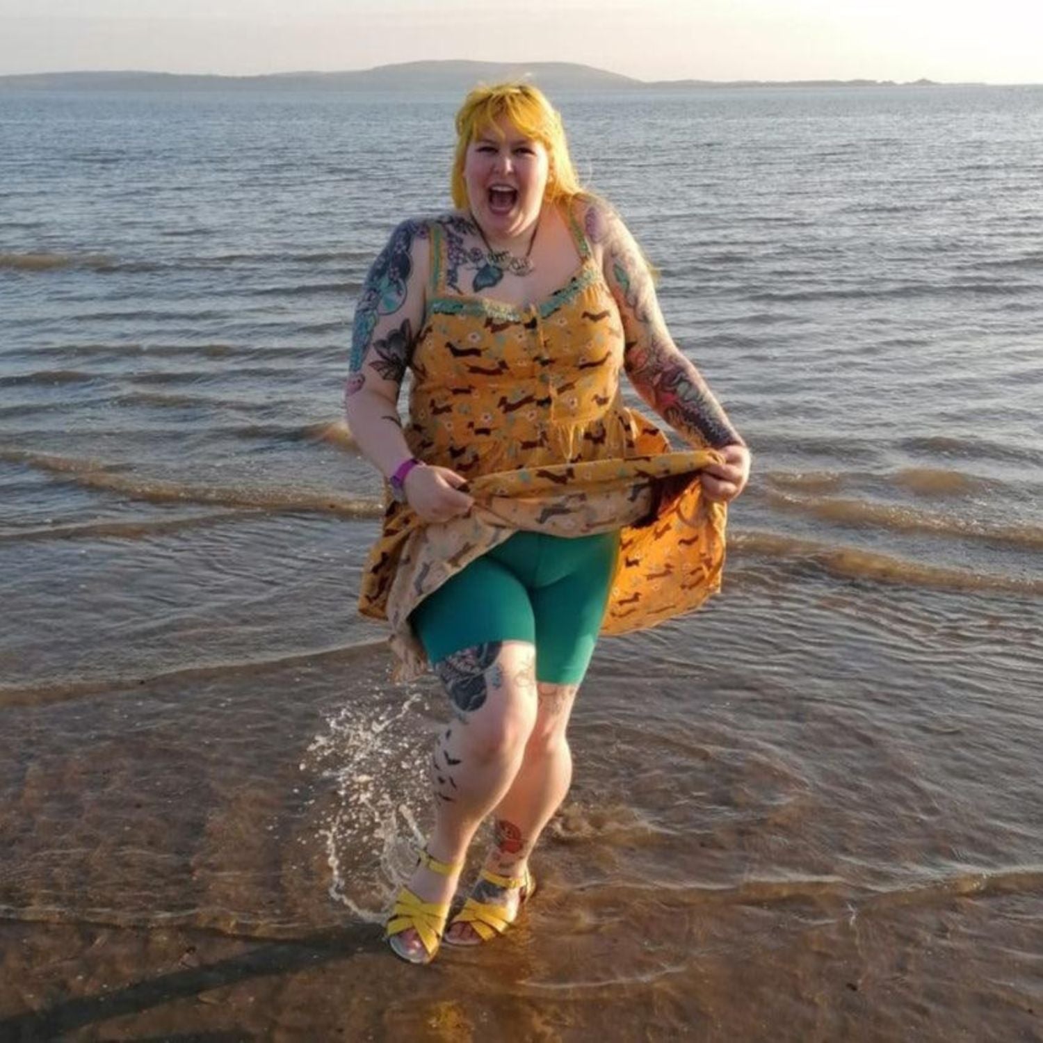 Short Chub Rub Stay Cool - Beach Bum