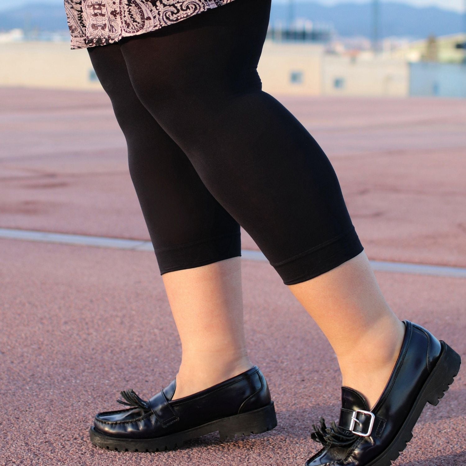 Mallas capri Stay Cool - Negras