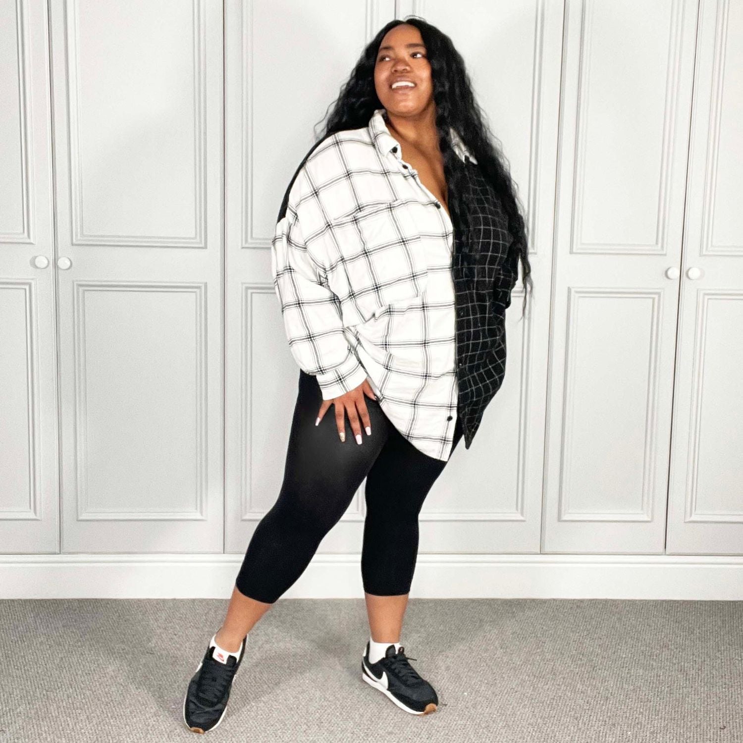 Mallas capri Stay Cool - Negras