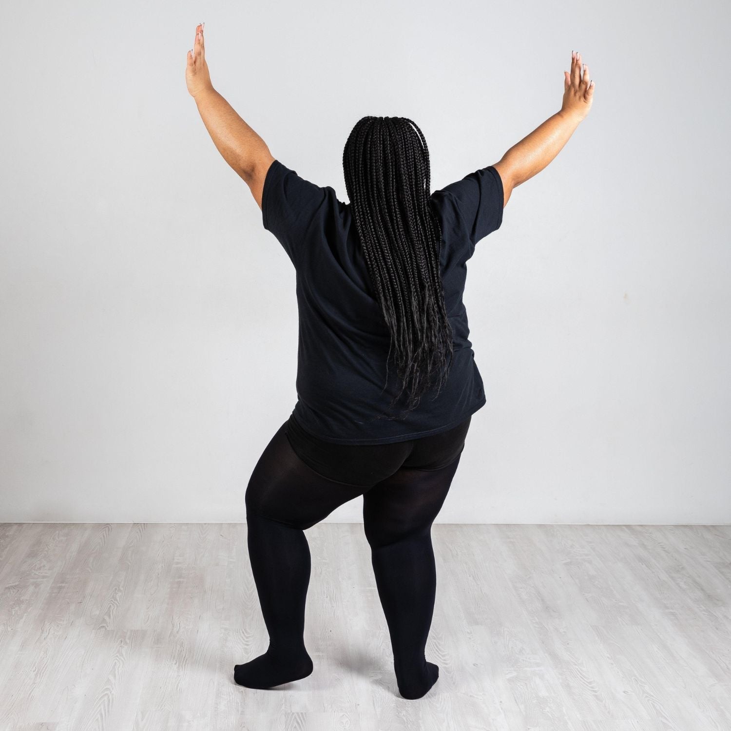 Mallas de baile convertibles - Negras