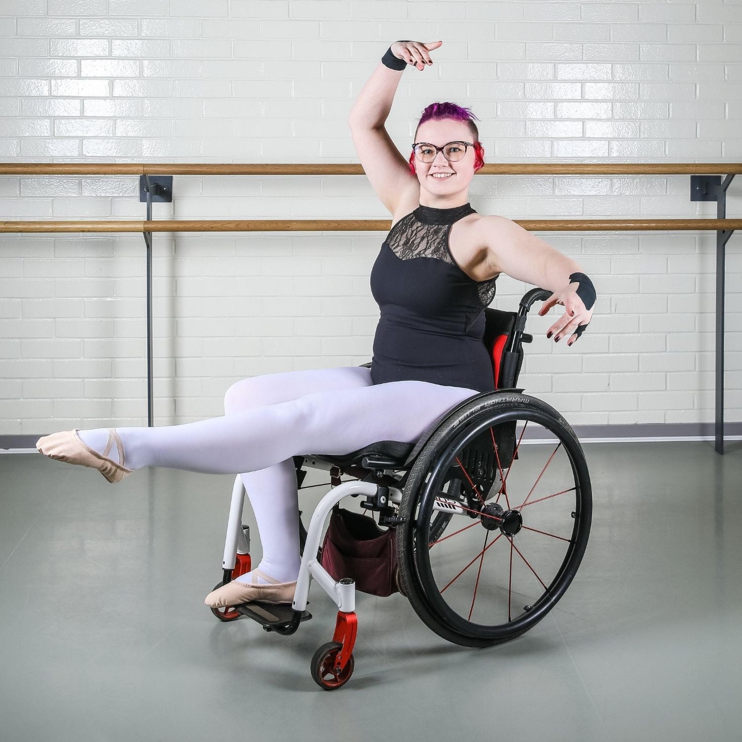 Collants de danse convertibles - Blanc