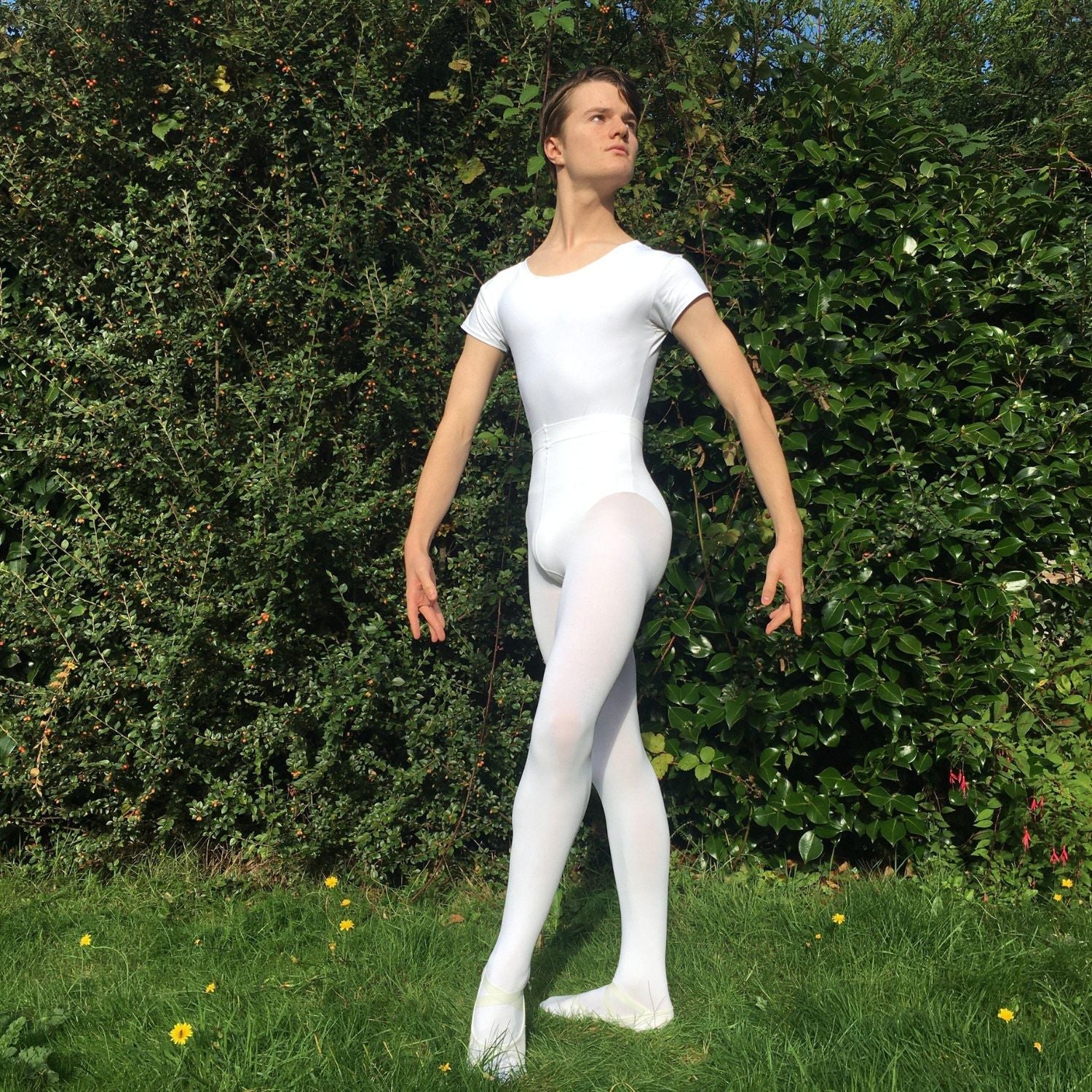 Collants de danse convertibles - Blanc