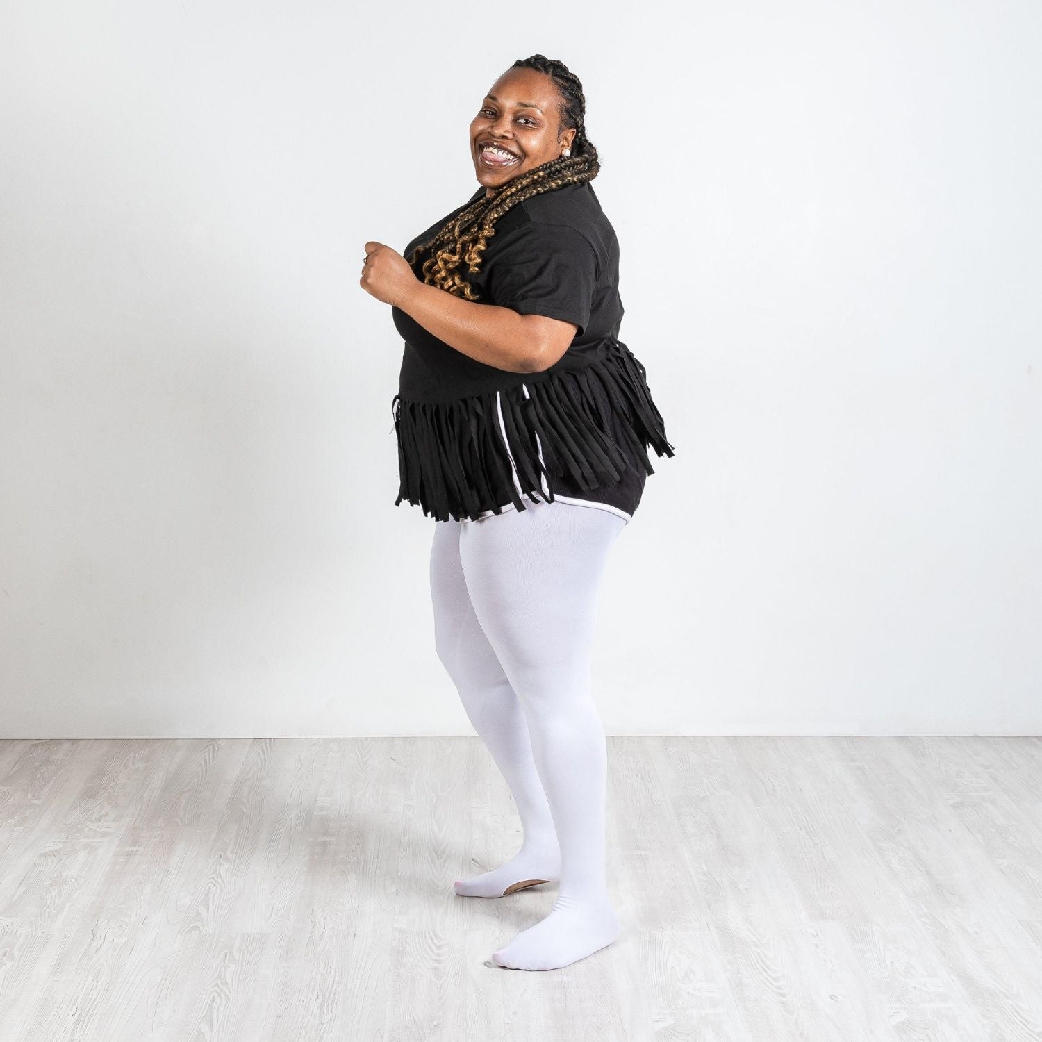 Collants de danse convertibles - Blanc