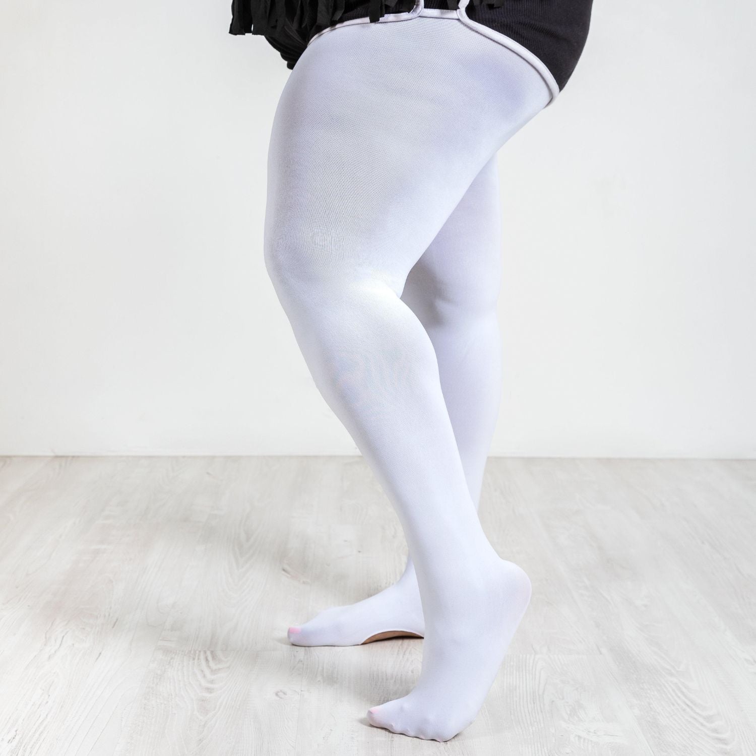 Collants de danse convertibles - Blanc
