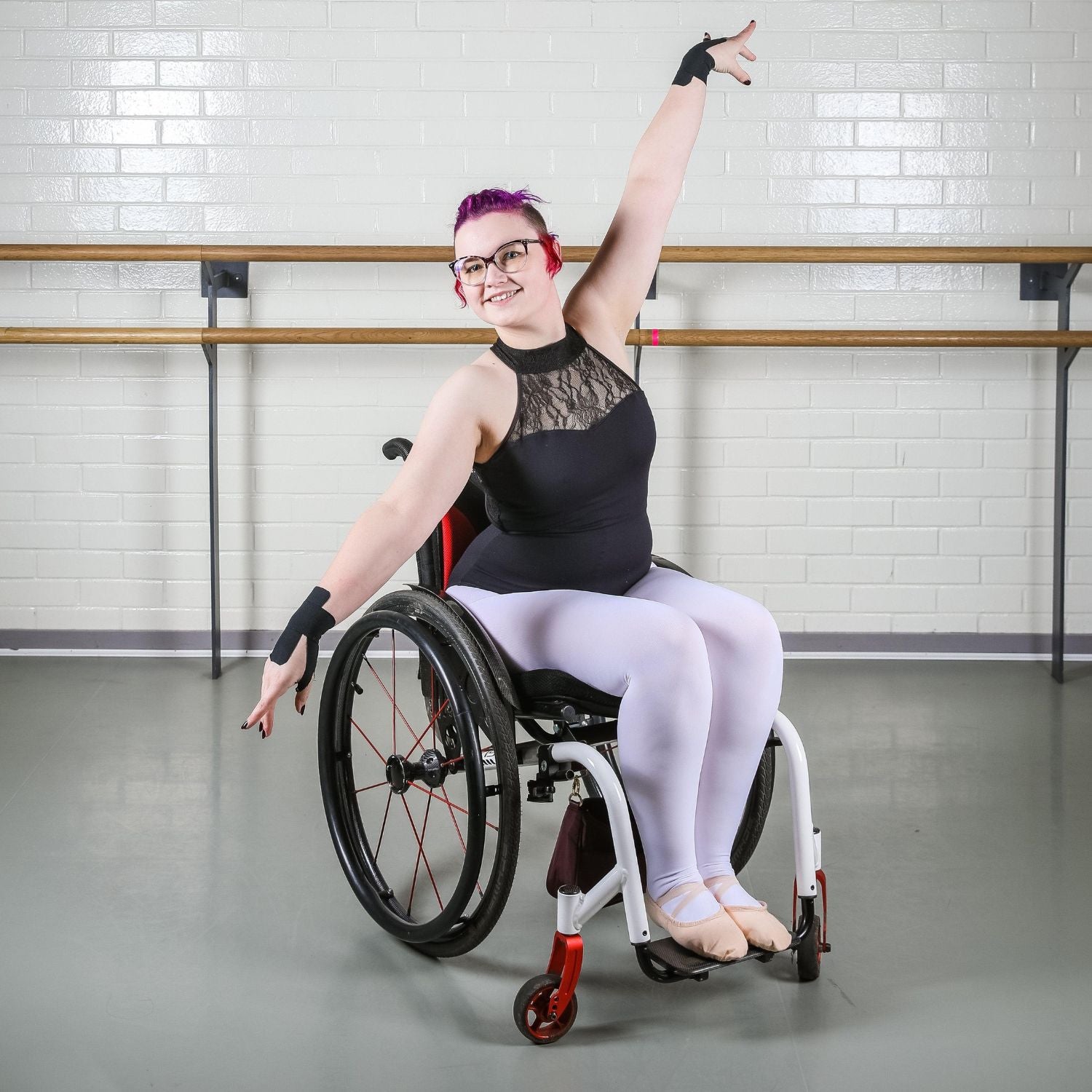 Collants de danse convertibles - Blanc